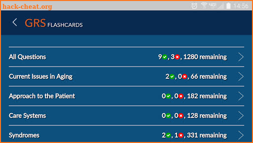 GRS Flashcards 10th Edition screenshot