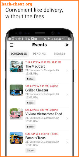 GrubTrux: Food Trucks at Home screenshot