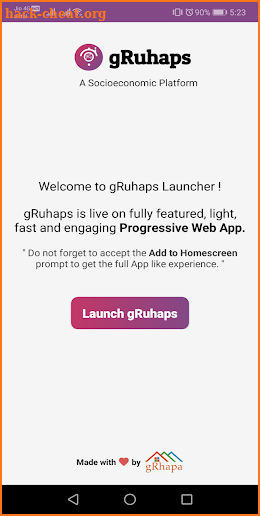 gRuhaps Launcher screenshot