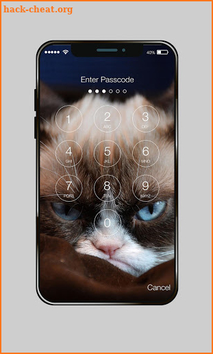 Grumpy Cat Wallpaper HD Screen Lock screenshot