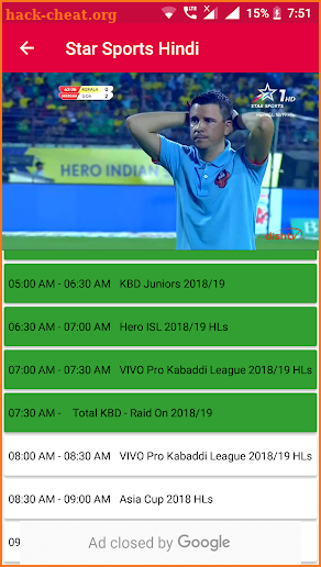 GTV Live Cricket - India Vs Australia Live 2018 screenshot