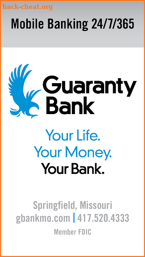 Guaranty Bank Mobile Banking screenshot