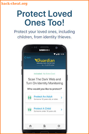 Guardian by Truthfinder - Personal Data Protection screenshot