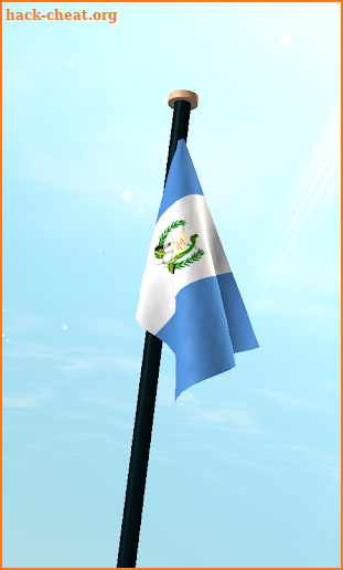 Guatemala Flag 3D Free screenshot