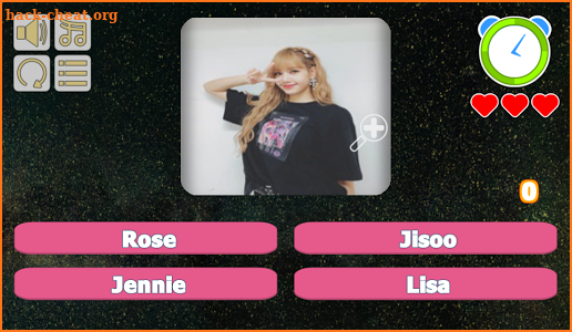 GUESS BLACKPINK MEMBER GAME screenshot