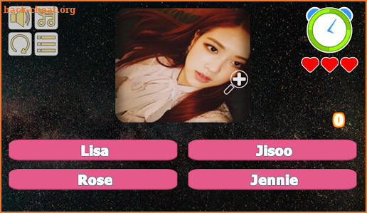 GUESS BLACKPINK MEMBER GAME screenshot