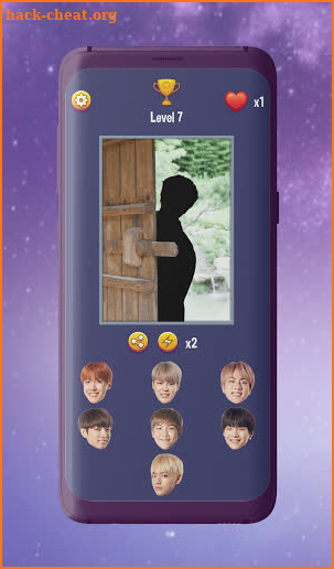 Guess BTS Member Game screenshot