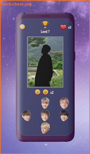 Guess BTS Member Game screenshot