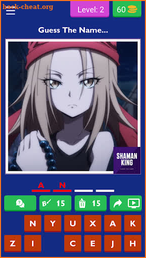 Guess Character - Shaman King screenshot