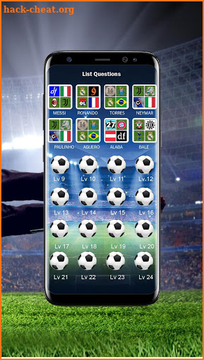 Guess Footballer's Name - Worldcup 2018 screenshot