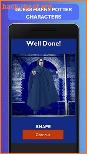 Guess Harry Potter Characters Game Quiz screenshot