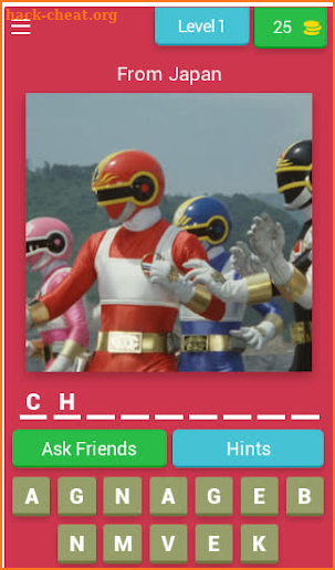 Guess Power Rangers screenshot