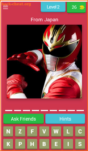 Guess Power Rangers screenshot