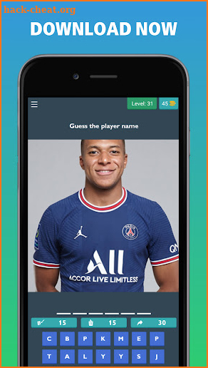 Guess PSG Players Name Quiz screenshot