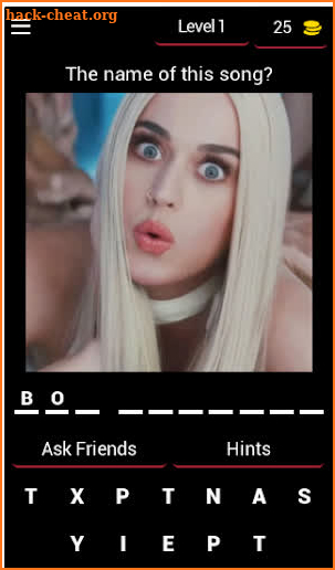 Guess songs Katy Perry screenshot