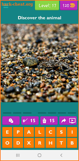 Guess the animal Quiz screenshot