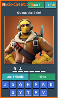 Guess the Fortnite Skin screenshot