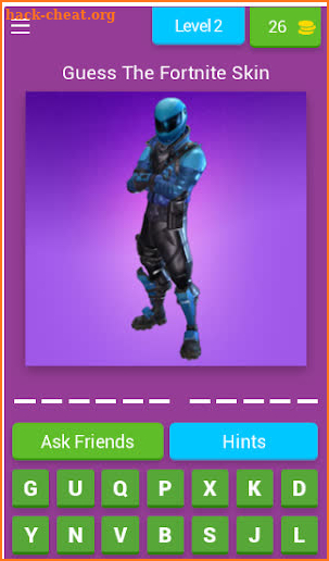 Guess The Fortnite Skin 2 screenshot