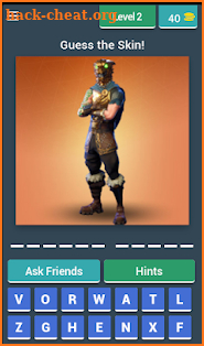 Guess the Fortnite Skin screenshot