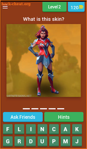 Guess The Fortnite Skins screenshot