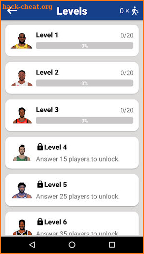 Guess The NBA Player Quiz screenshot