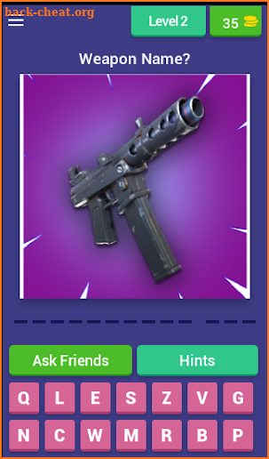 Guess the picture for Fortnite Quiz screenshot