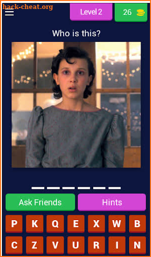 Guess The Stranger Things Character Game screenshot