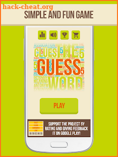 Guess the word - 5 Clues screenshot