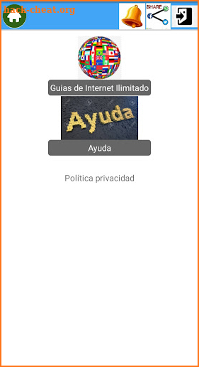 Guía de Internet Celular screenshot