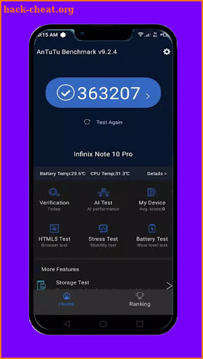 Guide - AnTuTu Benchmark - screenshot