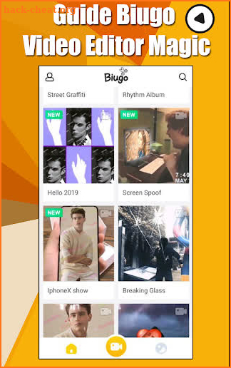 Guide Biugo - Video Editor of Magic Effects screenshot