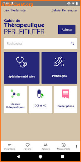 Guide de Thérapeutique screenshot