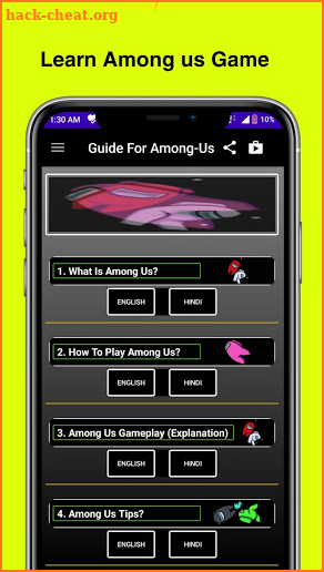 Guide For Among Us : Learn How to Play Among Us screenshot
