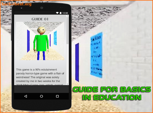 Guide for Basics in Education screenshot