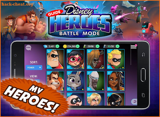 Guide For Disney Heroes Battle Mode screenshot