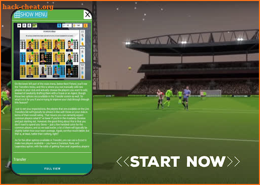 Guide for Dream Cup League Soccer 2021 screenshot