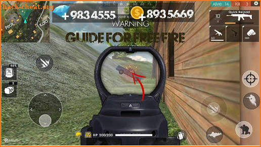 Guide for Free Fire Diamonds & Coins screenshot