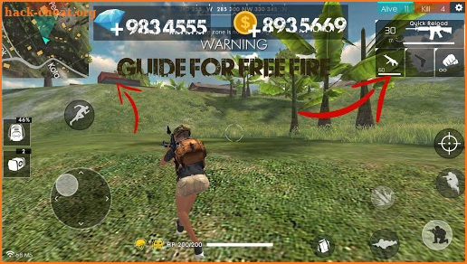 Guide for Free Fire Diamonds & Coins screenshot