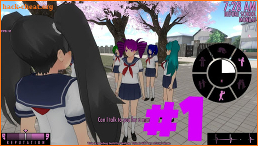 Guide For high school yandere simulator screenshot