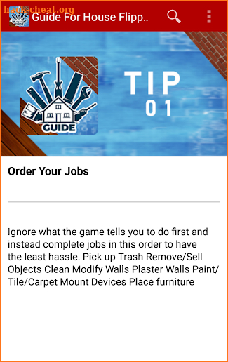 Guide For House Flipper screenshot
