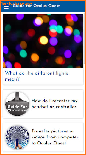 Guide for Oculus Quest screenshot