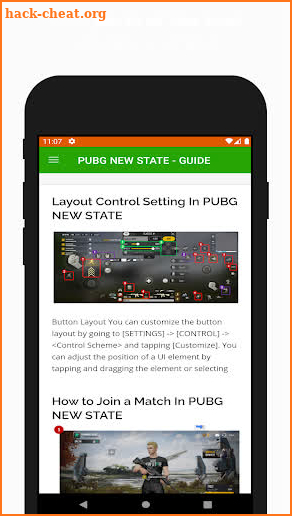 GUIDE FOR PUBG NEW STATE screenshot