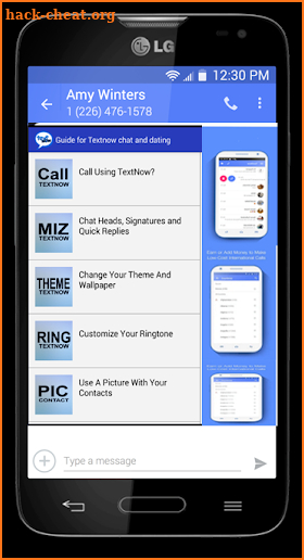 Guide for Textnow Call, chat and dating screenshot
