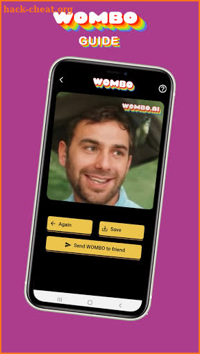 Guide for Wombo AI App screenshot