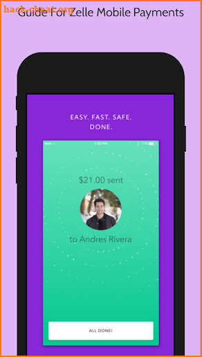Guide For Zelle Mobile Payments screenshot