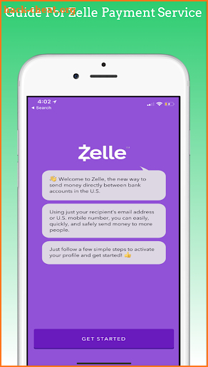 Guide For Zelle Payment Service screenshot