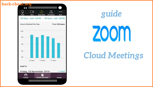 guide for zoom Cloud Meetings screenshot