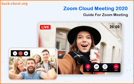 Guide For ZOOM Cloud Meetings Video Conference screenshot