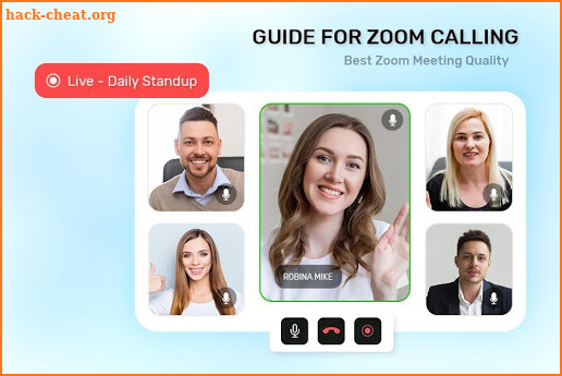 Guide for Zoom Cloud Video Conferences 2021 screenshot