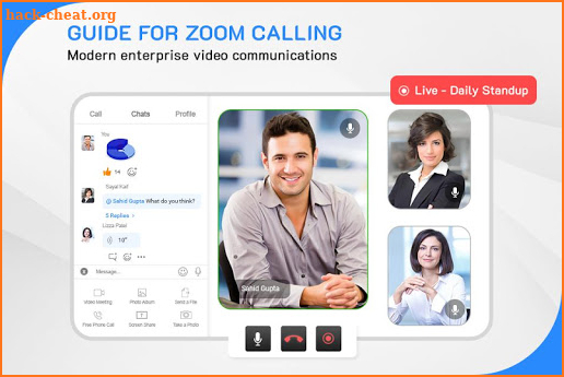 Guide for Zoom Video Meetings- Video Meet screenshot